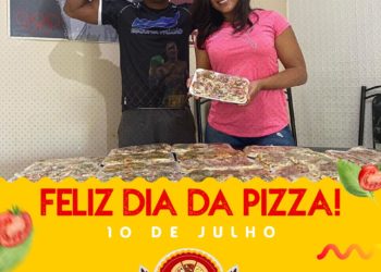 Esquiva Falcão celebra Dia Internacional da Pizza, em 10 de julho