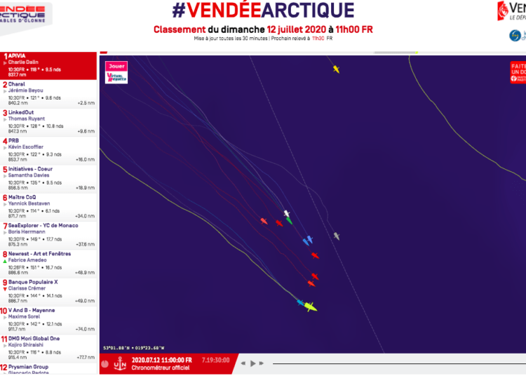 Barco Apivia retoma a liderança da Vendée-Arctique-Les Sables d’Olonne