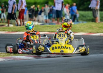 Pedro Aizza disputa a Copa Speed Park em Birigui, no interior de São Paulo