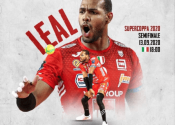 Yoandy Leal volta às quadras neste domingo (13) pela Supercopa italiana