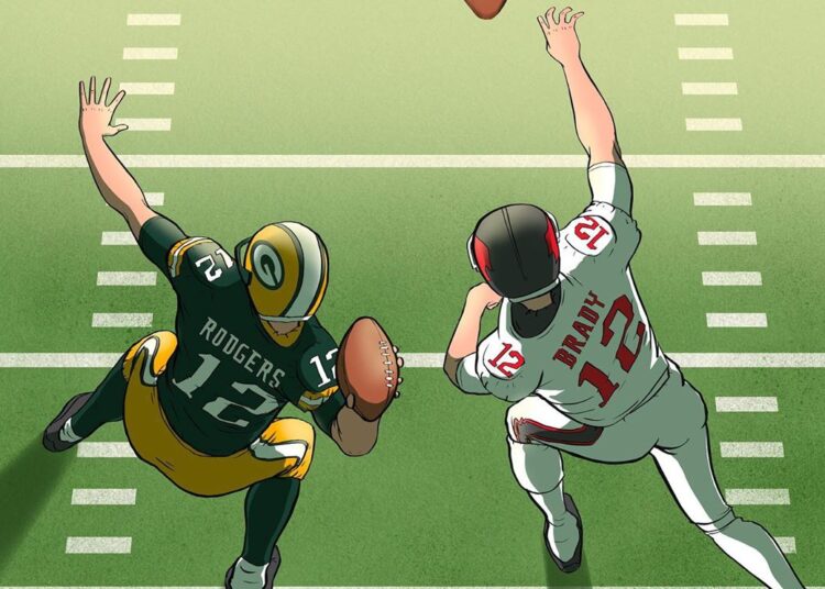 Packers vs Buccaneers: Acompanhe em Tempo Real o duelo entre Rodgers e Brady