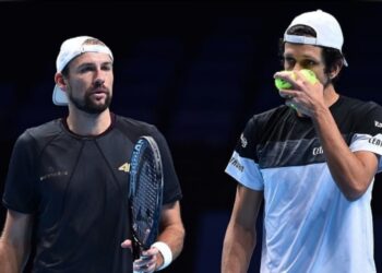 Melo e Kubot são superados por Krawietz e Mies no ATP Finals