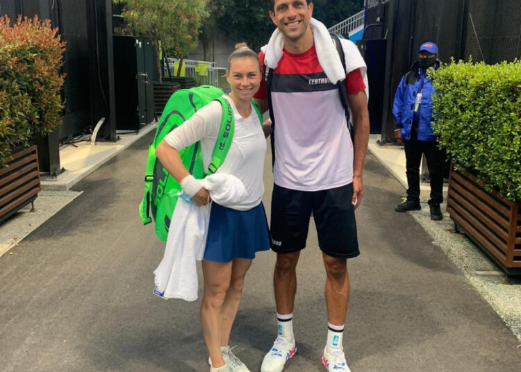 Marcelo Melo vence na estreia das duplas mistas no Australian Open