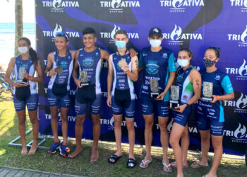 Alunos da Escolinha de Triathlon Formando Campeões de volta ao pódio