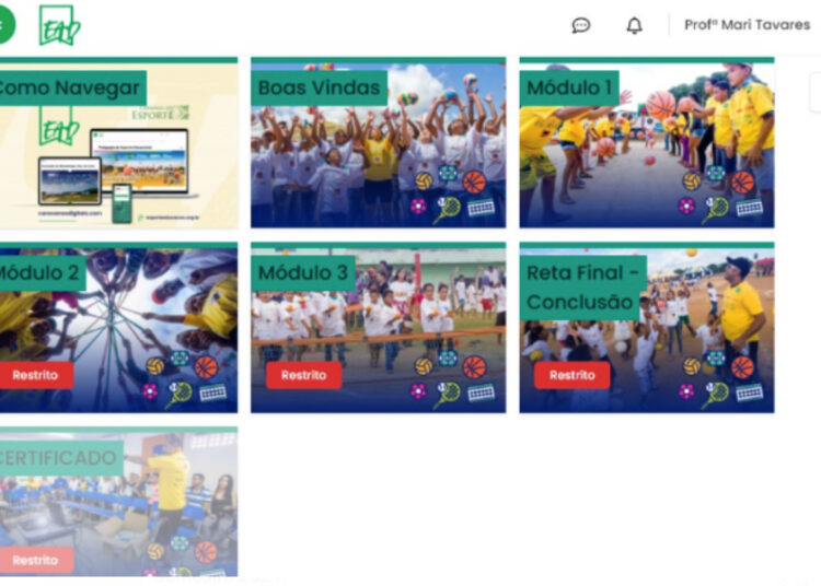 Curso à distância do IEE, de Ana Moser, começa a capacitar 544 professores de quatro estados