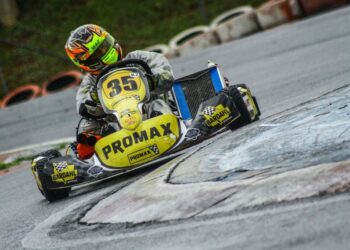 Pedro Aizza compete na Copa Aldeia de Kart neste fim de semana
