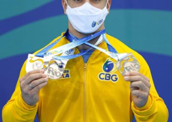 Brasil fica em 1º lugar geral e conquista 12 medalhas no Pan de ginástica artística