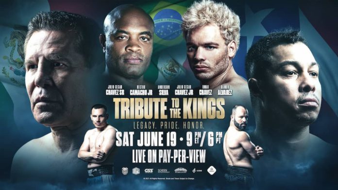 Anderson Silva vs Julio Cezar Chavez Jr. será no sábado, 19 de junho