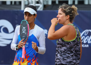 Rafa Miiller, Joana Cortez, André Baran e Vini Font estreiam com vitória no Beach Tennis em Brasília