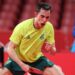Hugo Calderano chega à terceira posição no ranking mundial de tênis de mesa