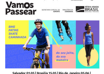 Vamos Passear recomeça a promover a qualidade de vida em cinco capitais brasileiras