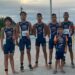 Alunos da Escolinha Aeris de Triathlon Formando Campeões estream em provas estaduais