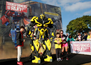 Corrida do universo Transformers reúne diferentes gerações de fãs com muita diversão em São Paulo (SP)