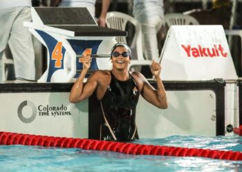 Etiene Medeiros encerra as provas individuais do Troféu José Finkel com ouro nos 50m livre e novo recorde brasileiro