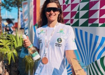 Giovanna Prada fica com o bronze na Semana Olímpica da Alemanha