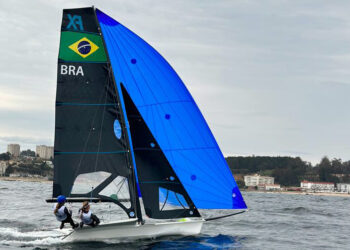 Vela do Brasil tem dois barcos na liderança no Pan 2023