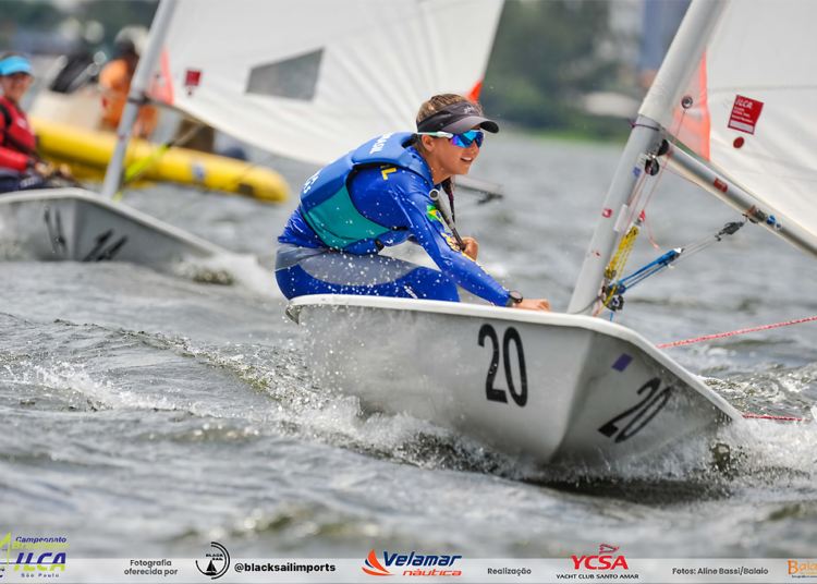 YCSA apoia velejadora Joana Freitas com barco no Brasileiro de ILCA 2024