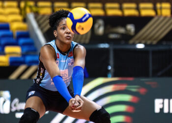 Peña no último treino antes da decisão da Superliga (Foto: Hedgard Moraes/ Minas Tênis Clube)