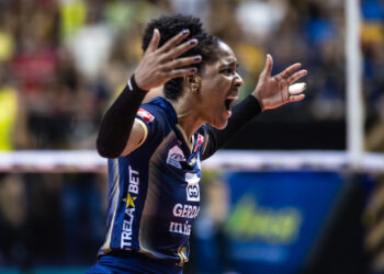 Ponteira Yonkaira Peña foi a MVP da final (Foto: Hedgard Moraes/Minas Tênis Clube)