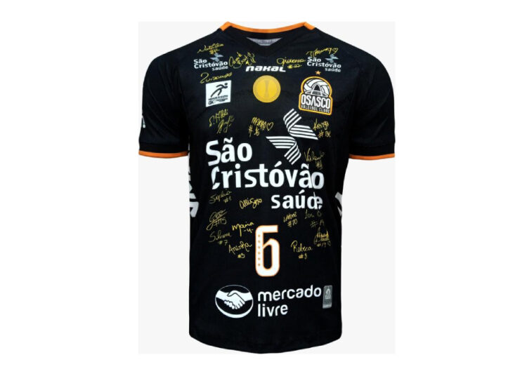 Osasco São Cristóvão Saúde lança camisetas comemorativas pelo hexa da Superliga