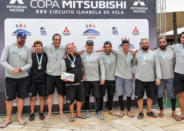 Inaê é vice-campeão da 2ª etapa da Copa Mitsubishi, em Ilhabela