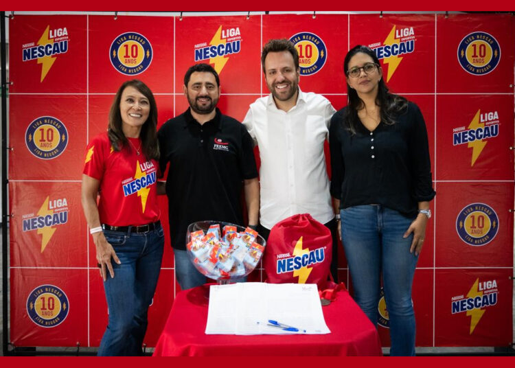 Jogos Escolares de Minas Gerais e Liga Esportiva NESCAU® se unem em benefício do crescimento do esporte escolar